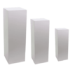 White Square Plinths