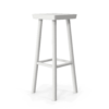 White bar stool