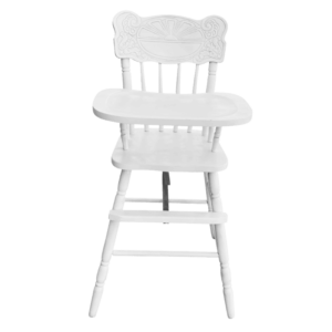 White baby high chair